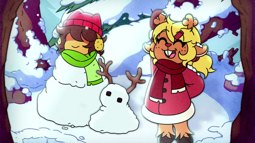 Deltarune Snowday